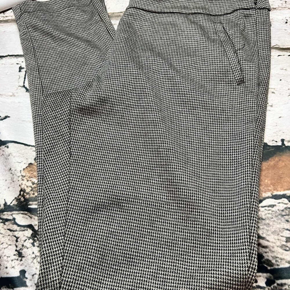 Brown houndstooth pants size 14‎